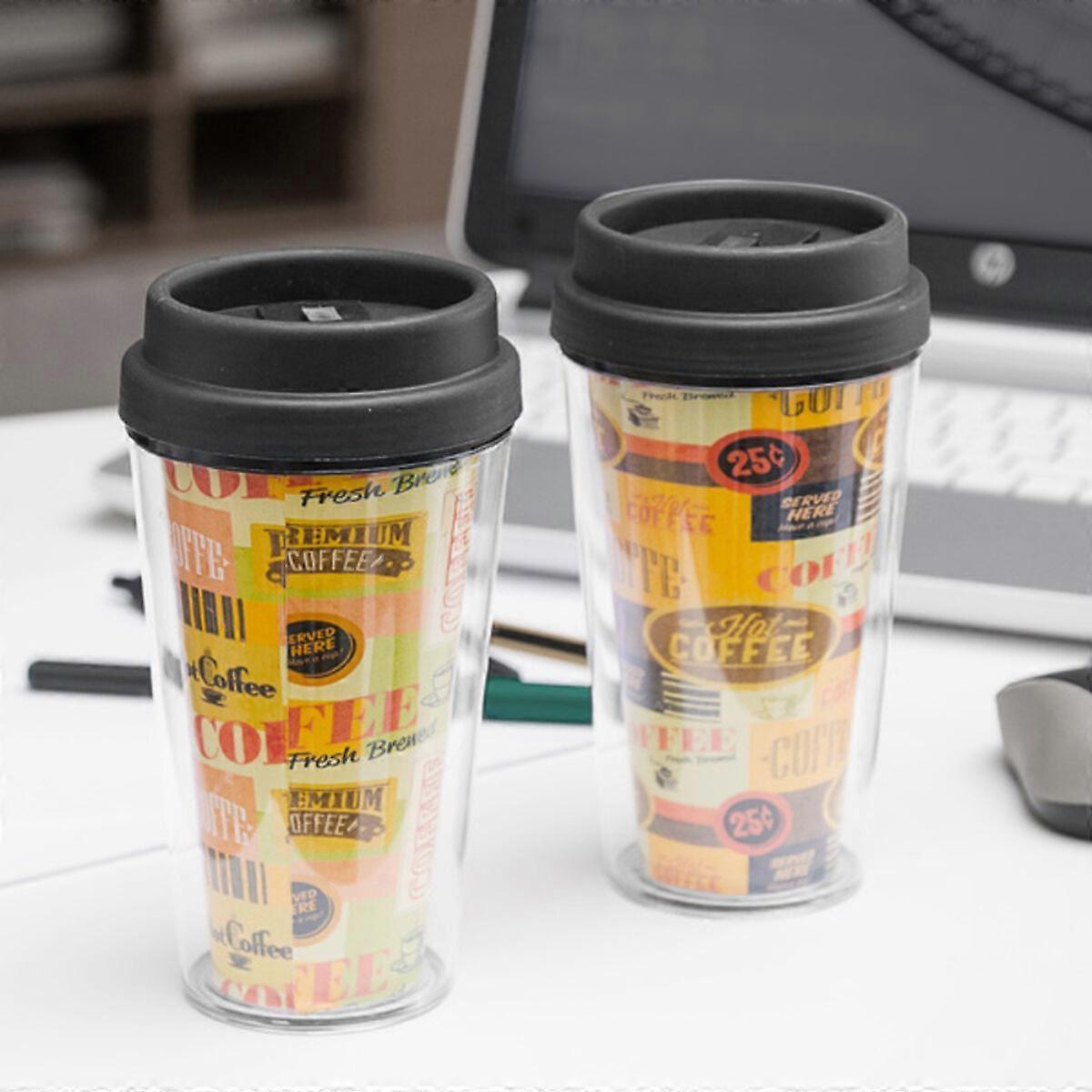 Verre avec couvercle