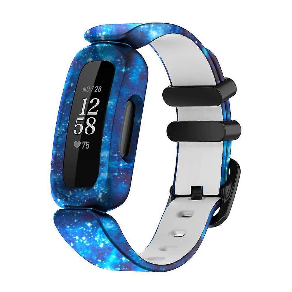 Patterned Replacement Strap, Adjustable Comfortable Wristband for Fitbit Ace3 Kids