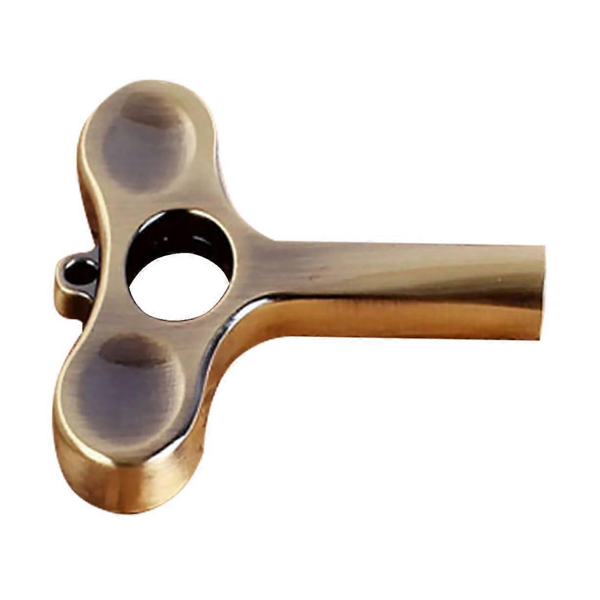 Drum Tuning Key Wrench with Compact Golden Design for Precise Percussion Adjustment