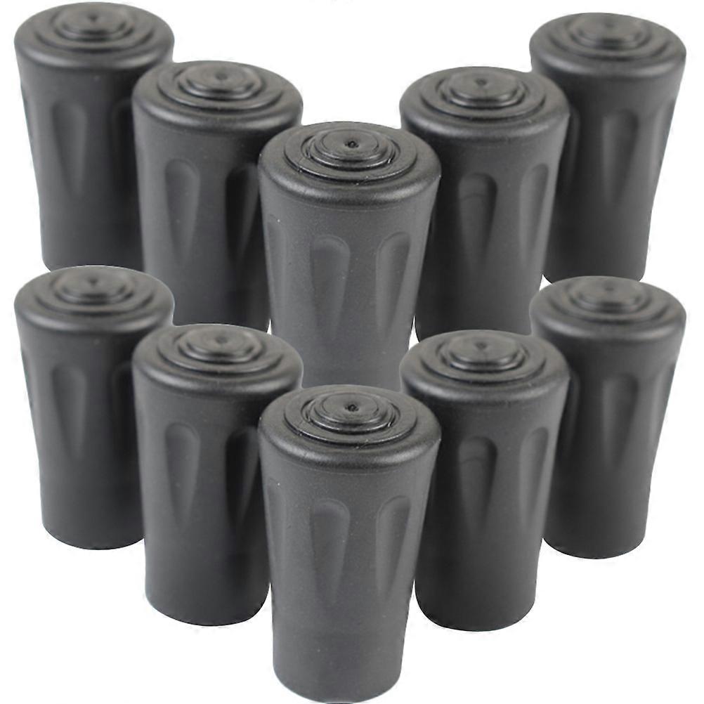 Climbing Cane Foot Cover Rubber Tips for Protection Use 50Pcs Set