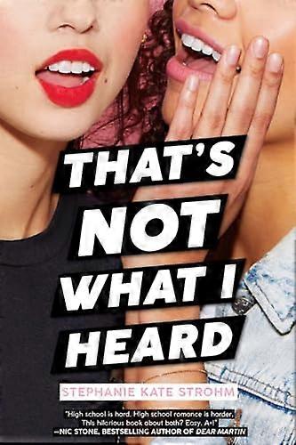 That's Not What I Heard