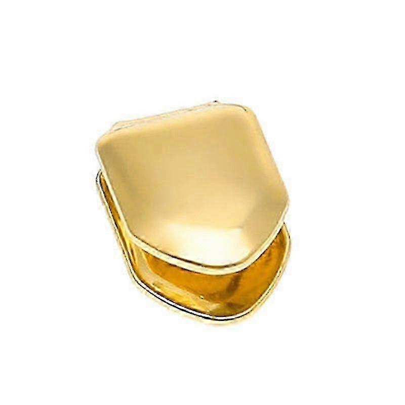 Pendentif Hip Hop Plaqué Or à une Dent