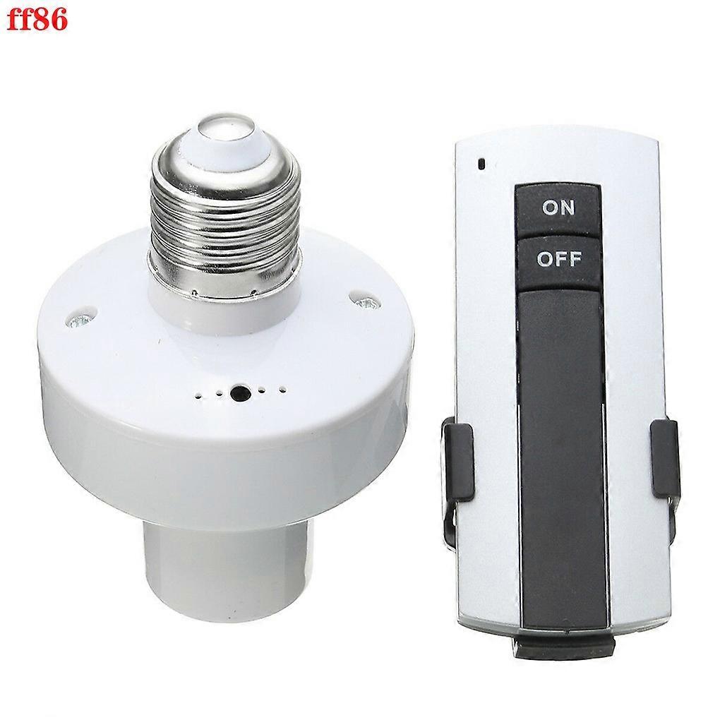 E27 Screw-mount Wireless Remote Control Bulb Holder, Screw-mount Lamp Cap, Socket Switch Kit