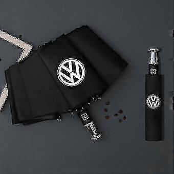 Paraguas automático con logotipo de 10 varillas, resistente a la lluvia y al viento, 2025, nuevo