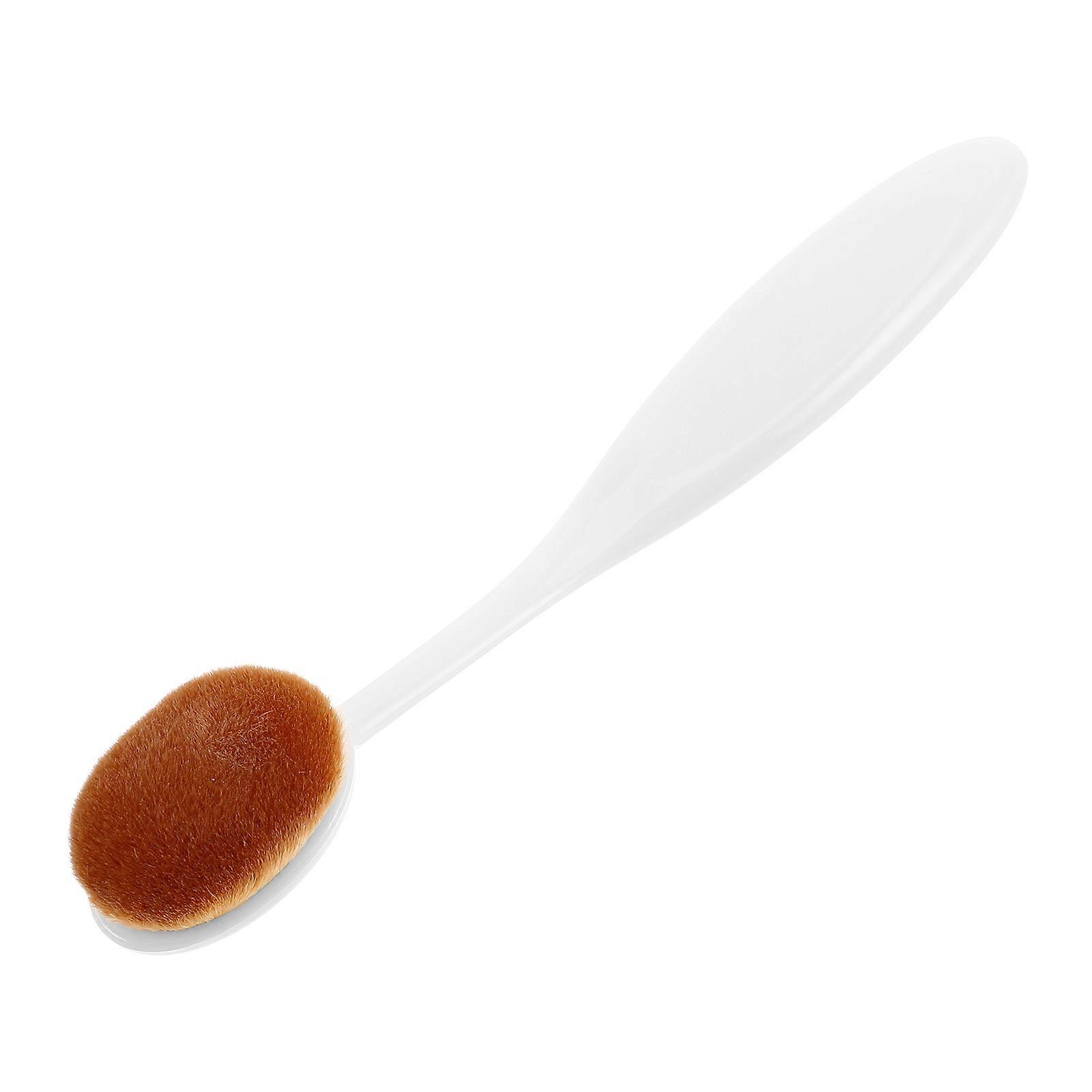 White Concealer Brush Makeup Tool for Blending Foundation