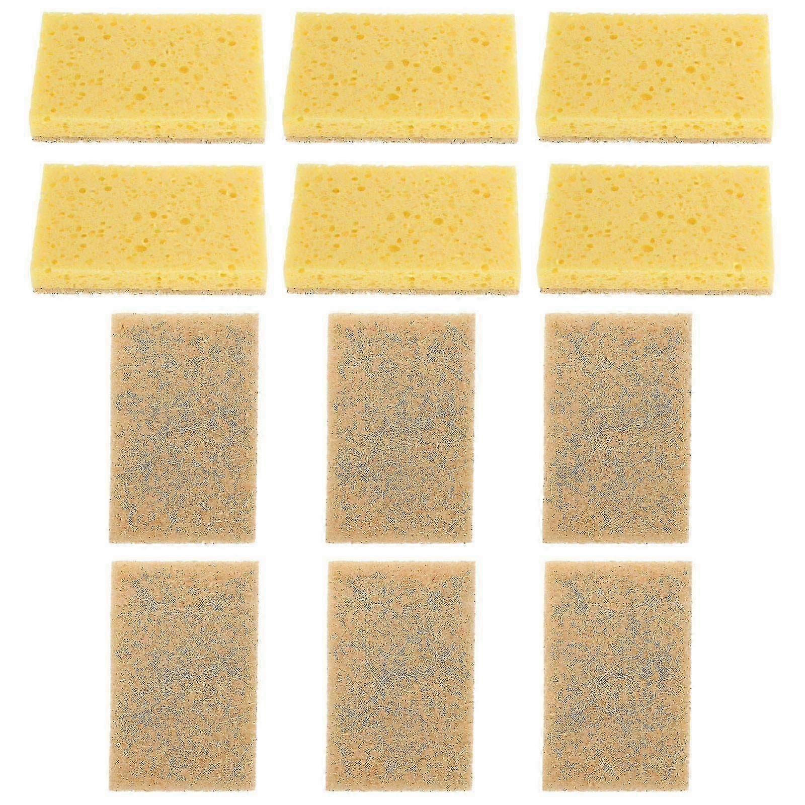 Dish Sponge Multi-Functional Kitchen Sponge for Scrubbing Tasks 12Pcs Set