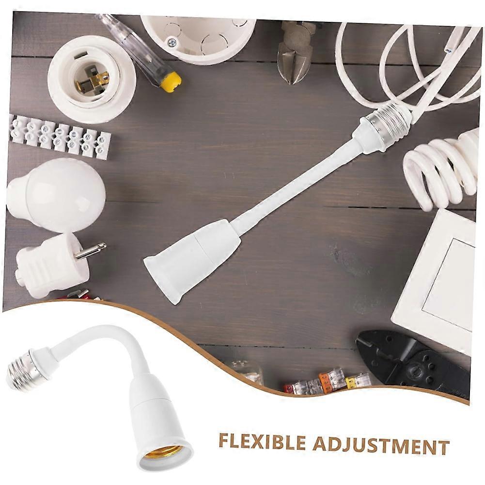 2PCS Universal E27 Bulb Holders with Flexible Extension Cords for Various Lengths