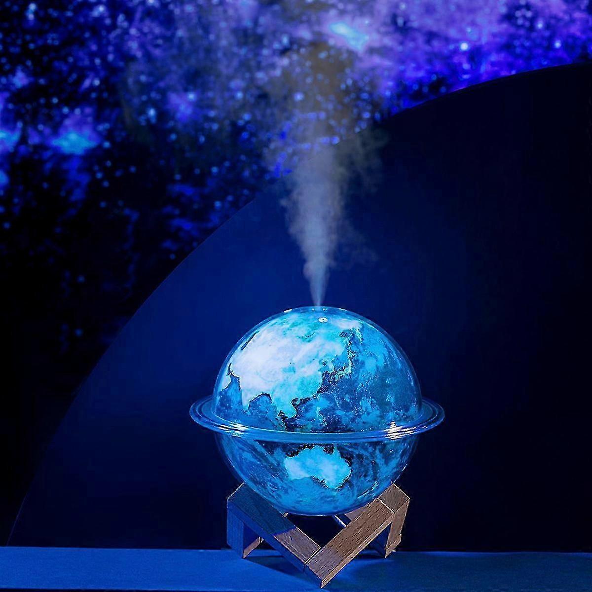 Essential Oil Diffuser - Aromatherapy Diffuser, 330ML LED Desk Moon Lamp Diffuser with Cool Mist Humidifier Function, Adjustable Brightness and Mist