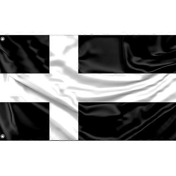 Svart Danmark-flagg A2516