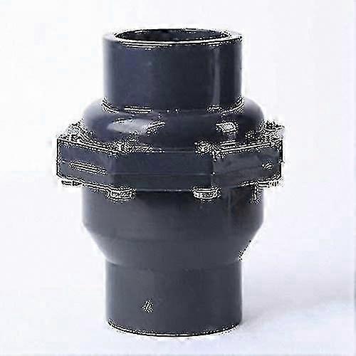 DN40 50mm PVC Check Valve for Drainage Systems Anti-Reverse Flow Solution