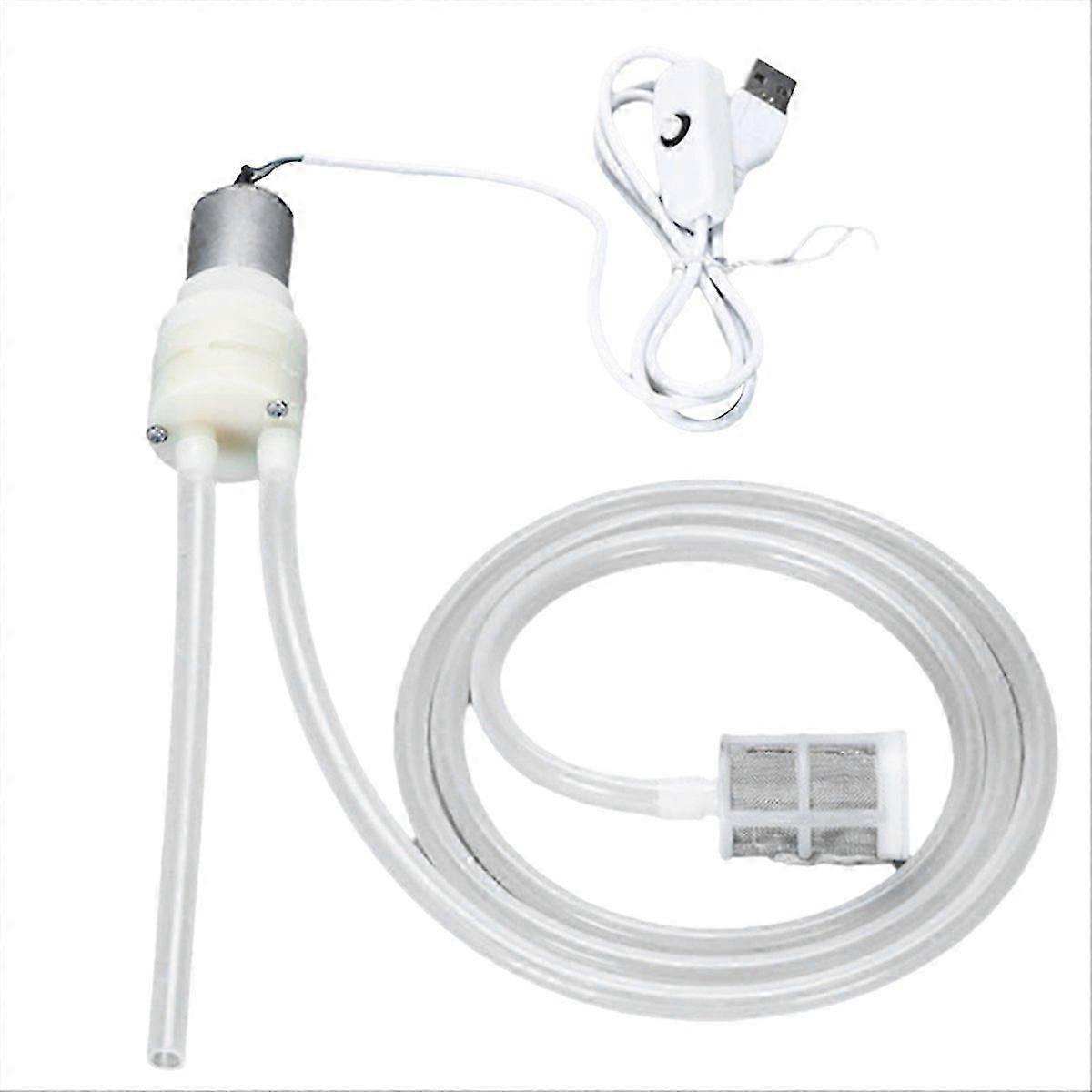 DIY large flow electric wine pump USB interface pump