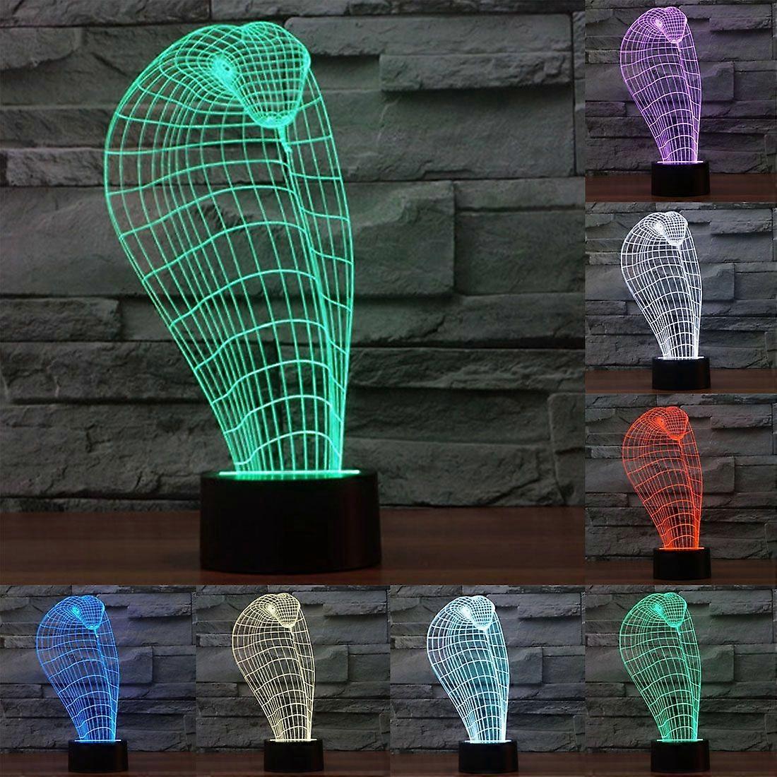 7-Colors 3D Acrylic LED Night Light