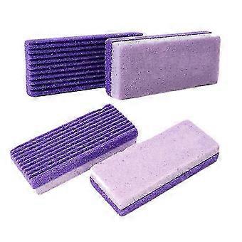 4Pcs Foot Pumice Sponge Stone Pedicure compatible with Foot Callus Exfoliate Hard Remove Pedicure Scrubber