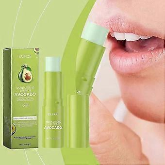 Læbepomade, Avocado Hydrating Chapstick, Fugtgivende beroligende pleje Læbefugter, Forbedre tørre og sprukne læber, Farveløs ikke-klæbrig læbepomade