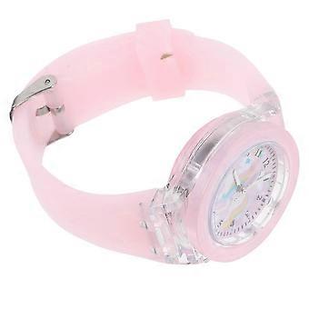Glowing Kids Wrist Watch with Silicone Band, For Boys & Girls