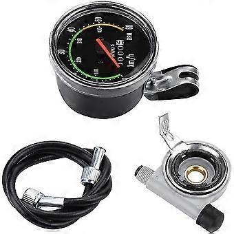 Bicycle Speedometer, Mechanical SpeedometerBike Computer Speedometer Cycling Stopwatch Cycle Computer