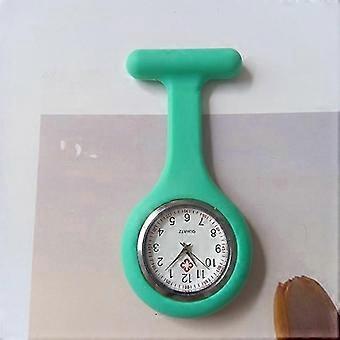 Orologio da infermiera in silicone con clip Orologio da tasca medico per studenti, donne e uomini perfetto per uniformi, ospedali e cliniche