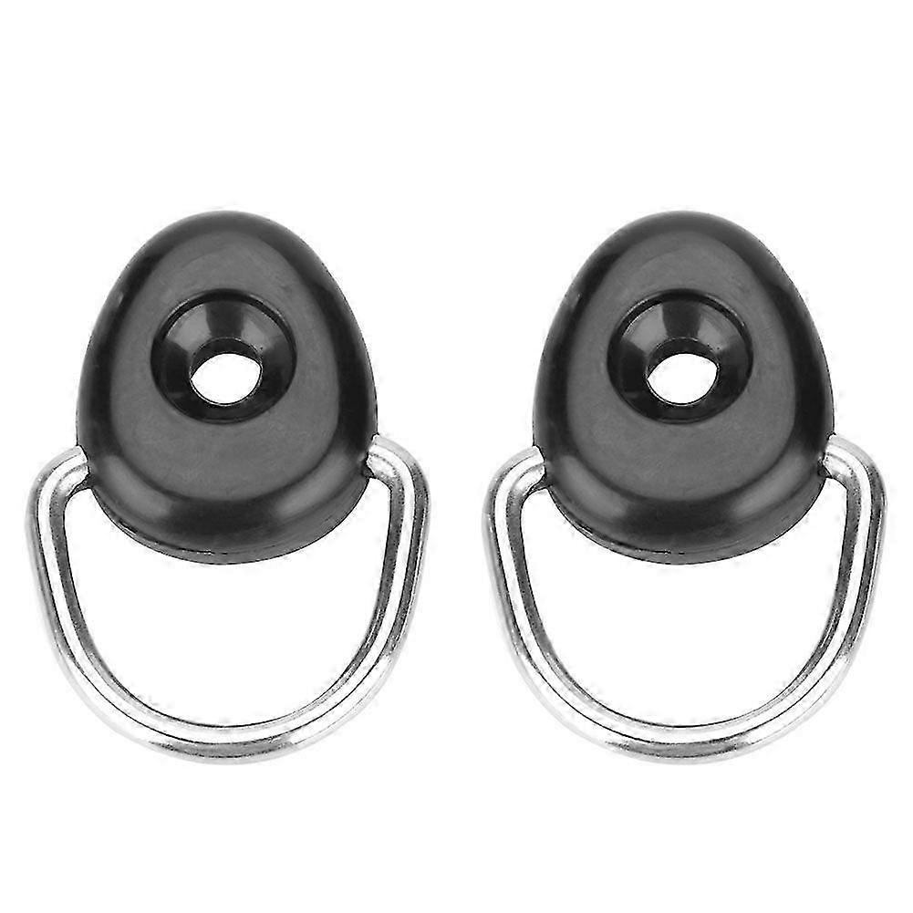 2pcs Kayak D Ring Tie Down Loop Safety Deck Fitting Accessory Parts