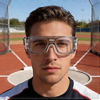 Sports Goggles for Soccer Basketball, Clear Sports Eyewear with Adjustable Strap, Protective Goggles Professional Training Equipment for Men Women You