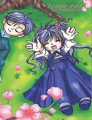 Anime Art Coloring Book 1