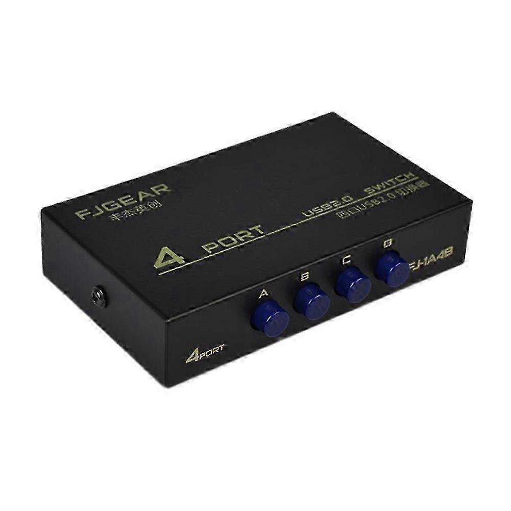 USB 4 Ports Share Switch Switcher Selector Box Hub