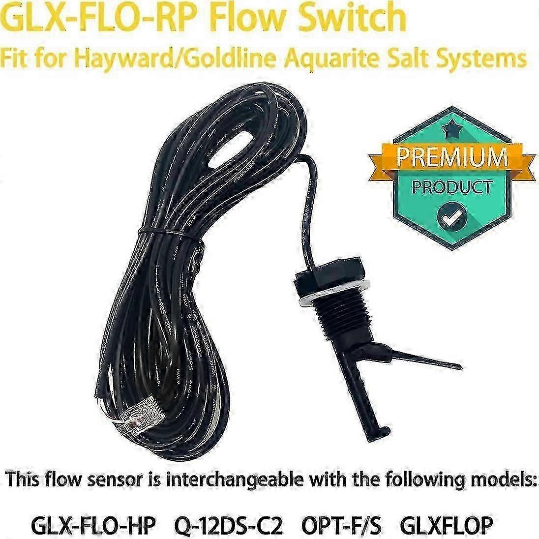 Flow Switch Assembly for Hayward Goldline Salt Systems Pool Flow Sensor Replacement Kit