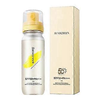 Sonnenschutzspray, Sonnenschutz für Gesicht und Körper, LSF 50+ Sunblok, feuchtigkeitsspendende und beruhigende Pflege, hoher Schutz SPF 50+ & nicht fettend, 100 ml, für den Außenbereich