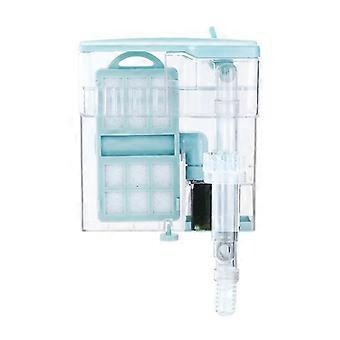Aquarium Filter with Waterfall Water Filtration for Fishtanks - Hang On Airpump