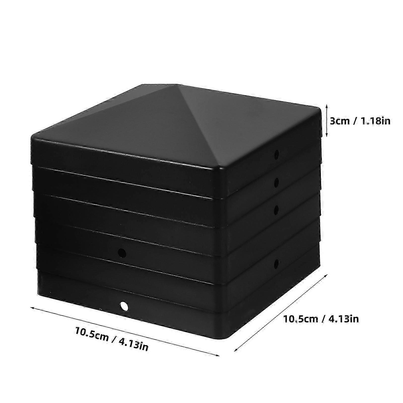 12Pcs Post Caps Cover Plastové plotové uzávery Post Caps Plot Post Cover Plastový plot Post Protector