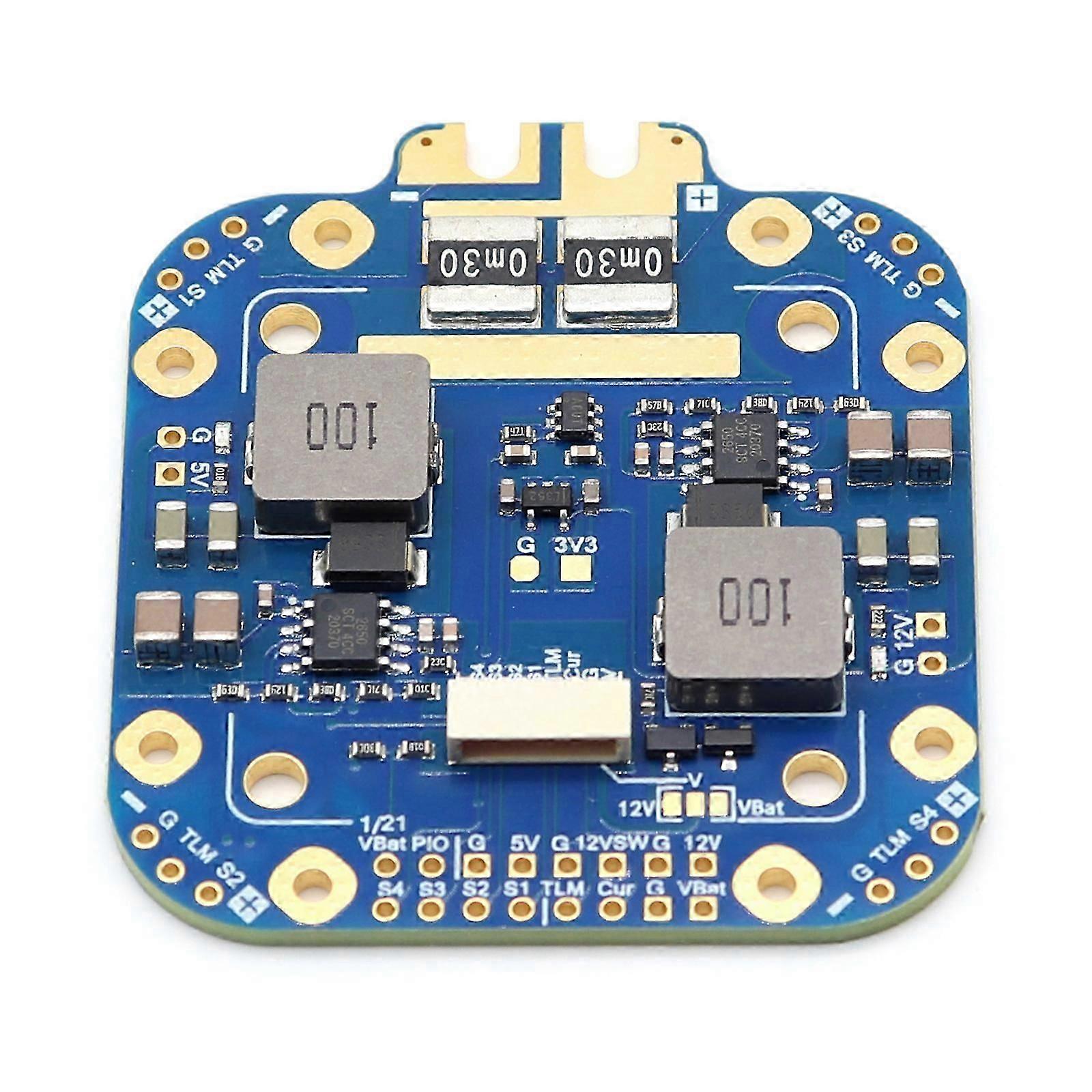 Professional Multicolor FCHUB-12S Replacement Development Board with Current Sensing Function, Supports 5V/12V, Designed as Drone Accessory for Quadco
