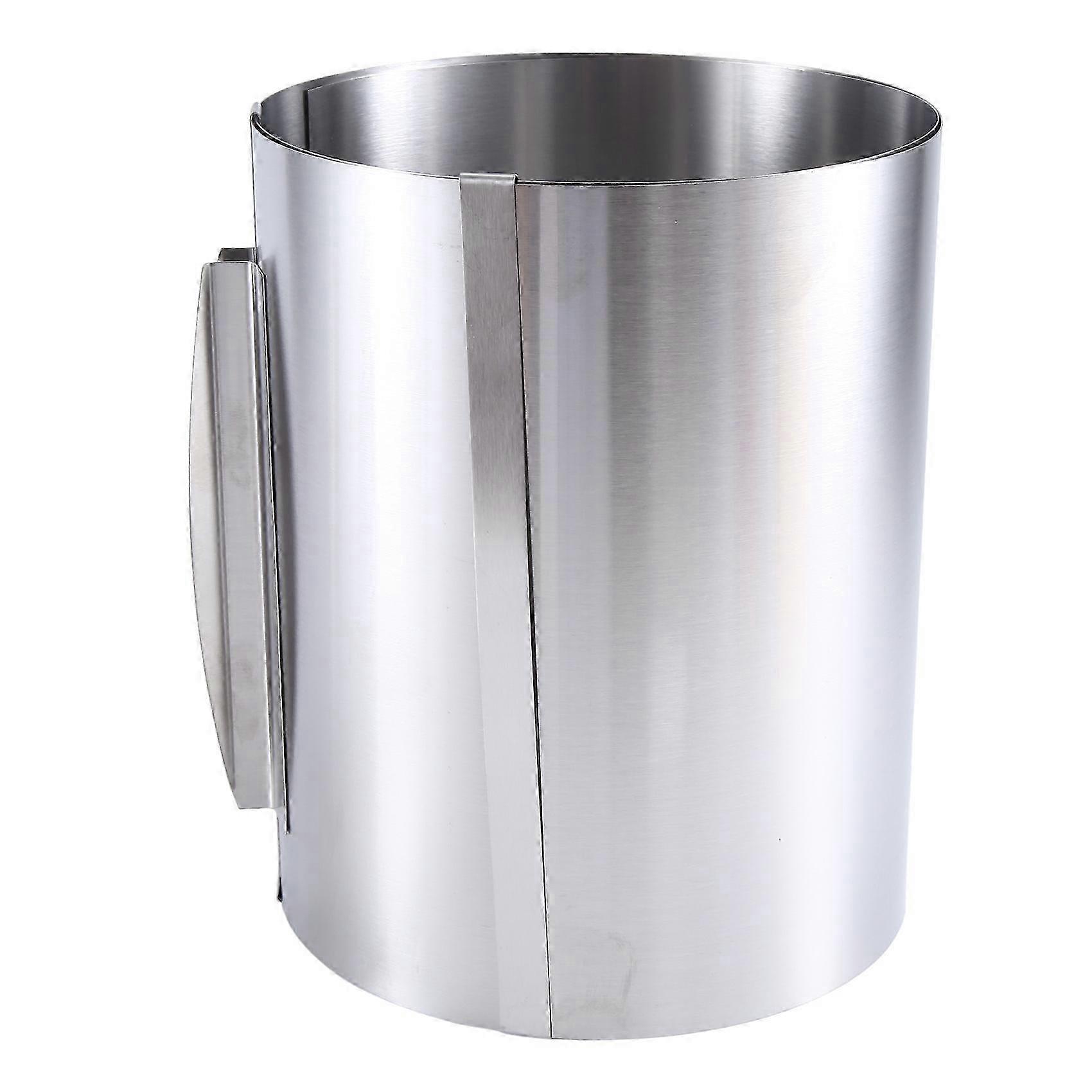Adjustable Stainless Steel Baking Ring 20cm High for Cake Baking