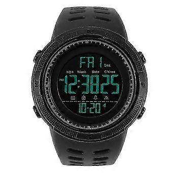 Mens Digital Sports Watch Running Military Stopwatch Alarm Countdown Waterproof LED Backlight Wristw