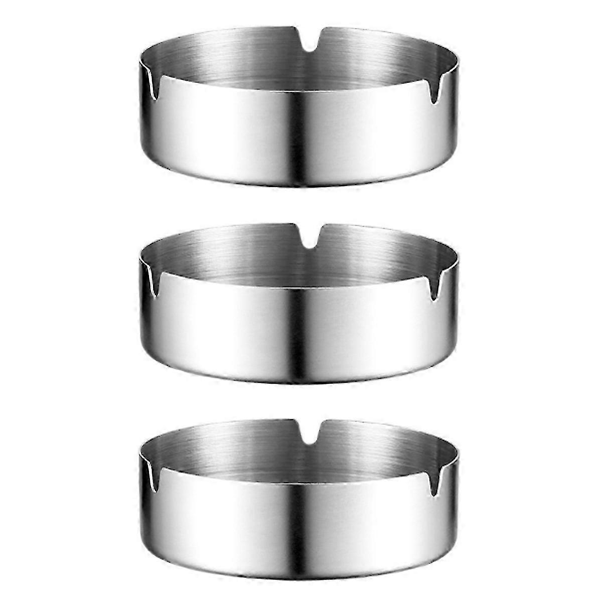 Stainless Steel Round Ashtray