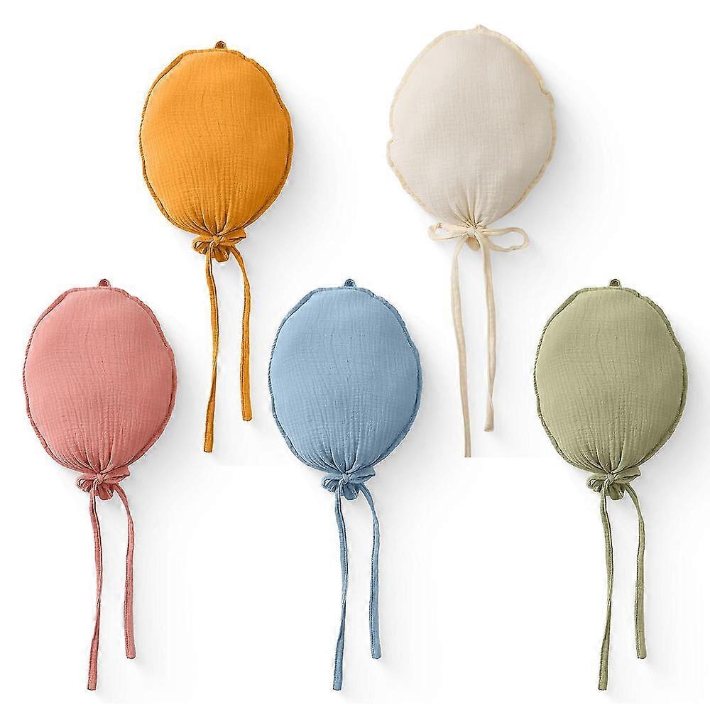 Fabric Balloons for Wall Decoration,5 Pieces