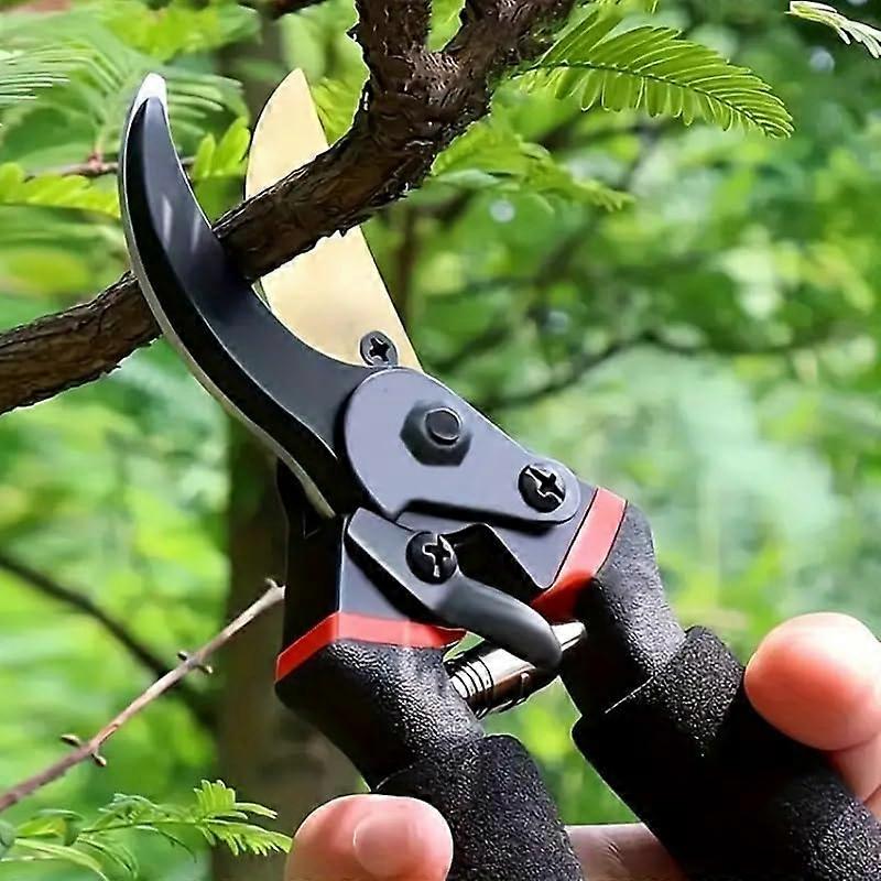 Garden Pruning Shears 2 Pack, Extra Sharp Shirogami Steel, Rustproof 3cm Cut, Ergonomic Grip