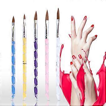 Nail Art Sticks for Practice Acrylic Brush for Detailed Carving 15Pcs