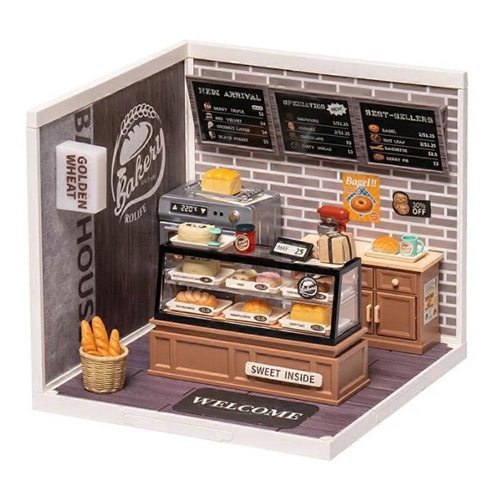 Miniature DIY Plastic Superstore - G.Wheat Bakery