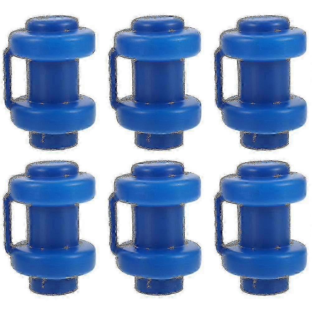 Trampoline Pole Caps 6 Pack, Plastic Replacement Net Rod Accessories