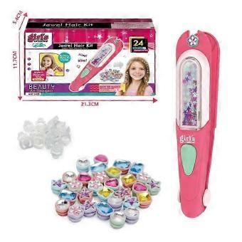 Shiny Hair Gem Stamper Set