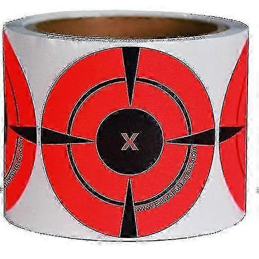 Fluorescent Red Reactive Shooting Targets