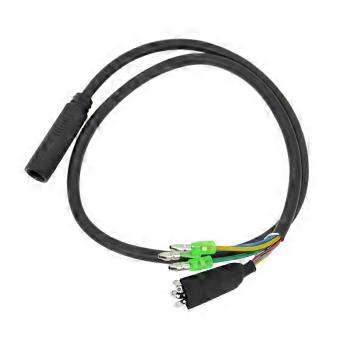 Heat Resistant 9Pin Motor Cable For E-Bike Upgrades