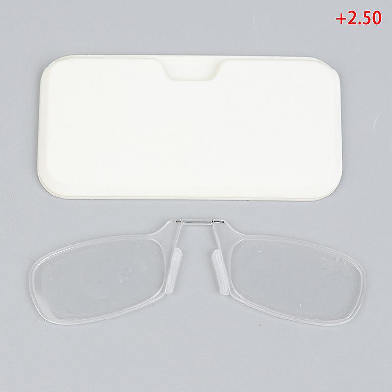 Frameless Presbyopia Magnifying Glasses Metal Optical Spectacles Reading Glasses