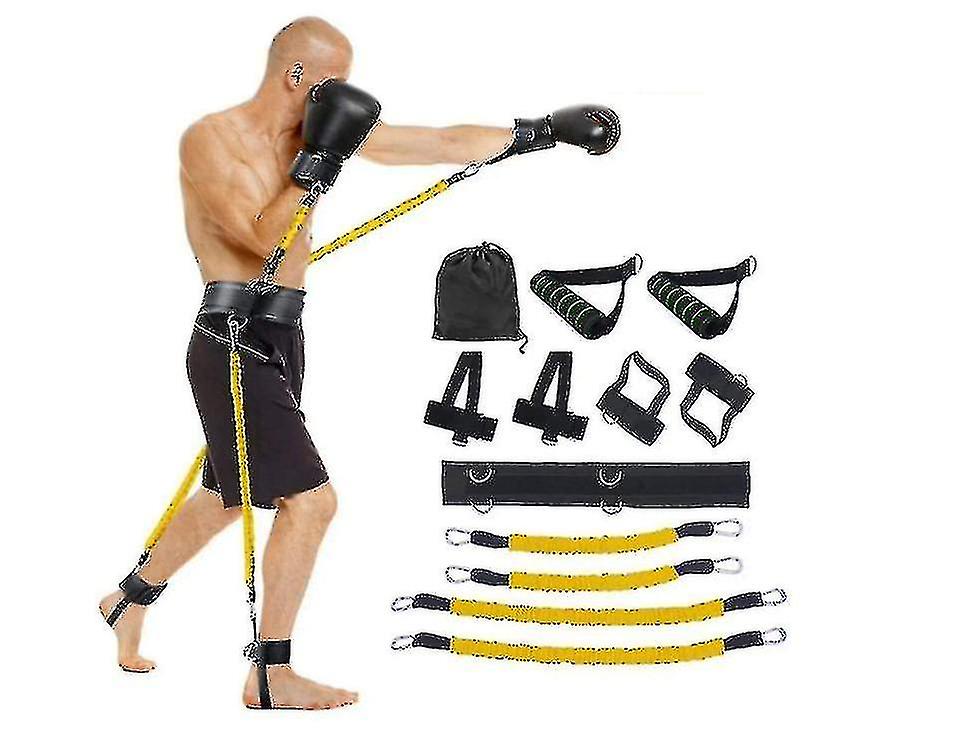 Arm Leg Bounce Strength Trainer,basketball Jump Training Rope Suit,latex Tube Agile Trainer For
