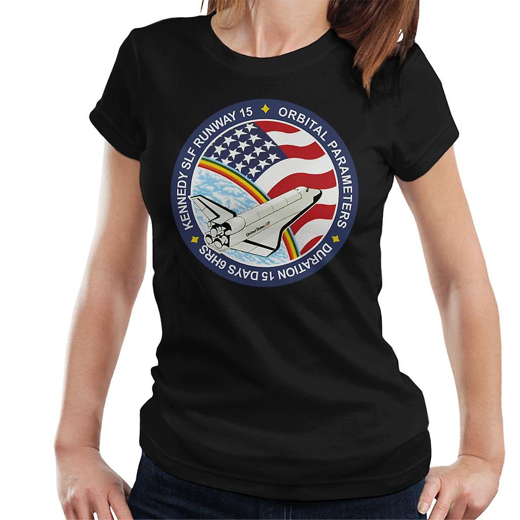 NASA STS 61B Space Shuttle Atlantis Mission Patch Women's T-Shirt