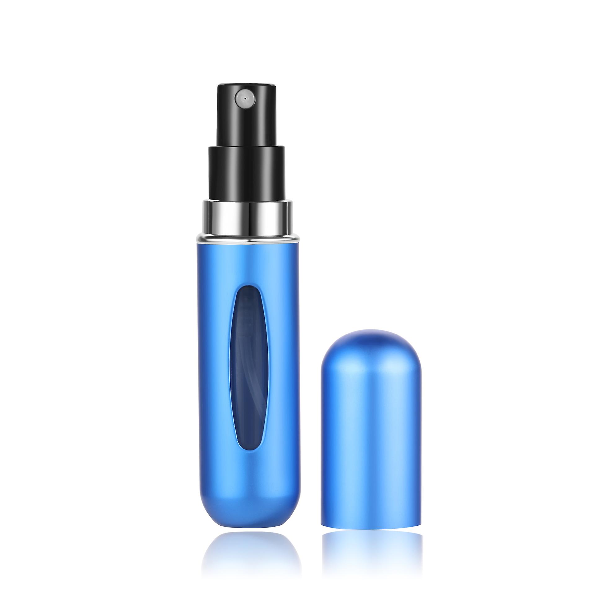 5ml Traveling Perfume Atomizer Portable Liquid Container For Cosmetics Mini Metal Aluminum Pump Spray Empty Bottle Refillable