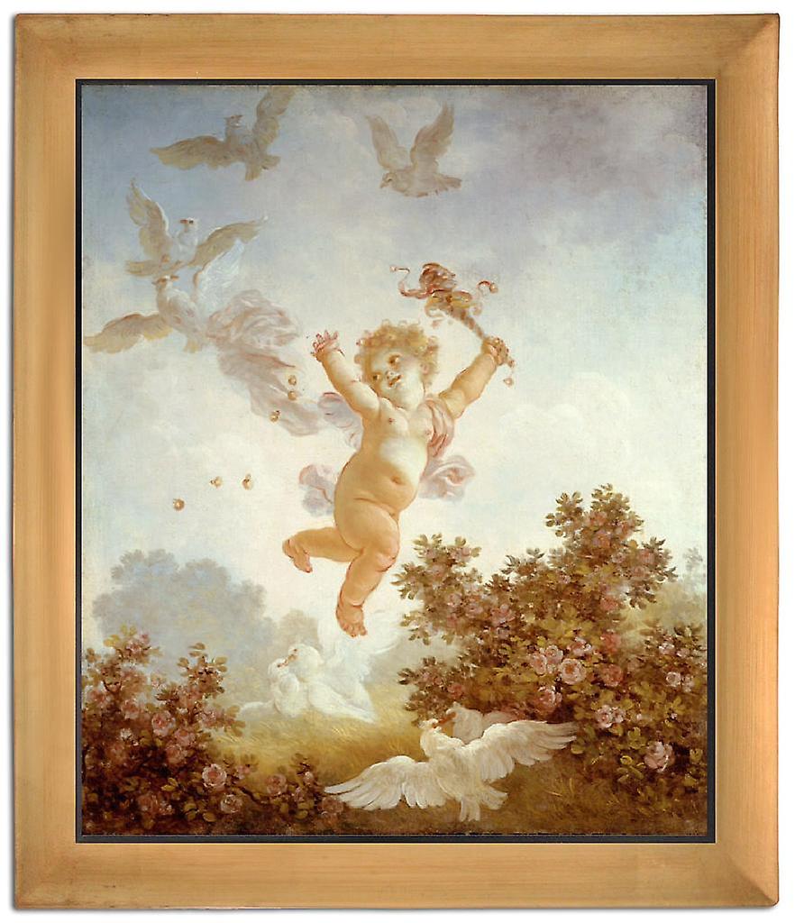 Con Ram The Jester, Jean-Honore Fragonard, 61x51cm