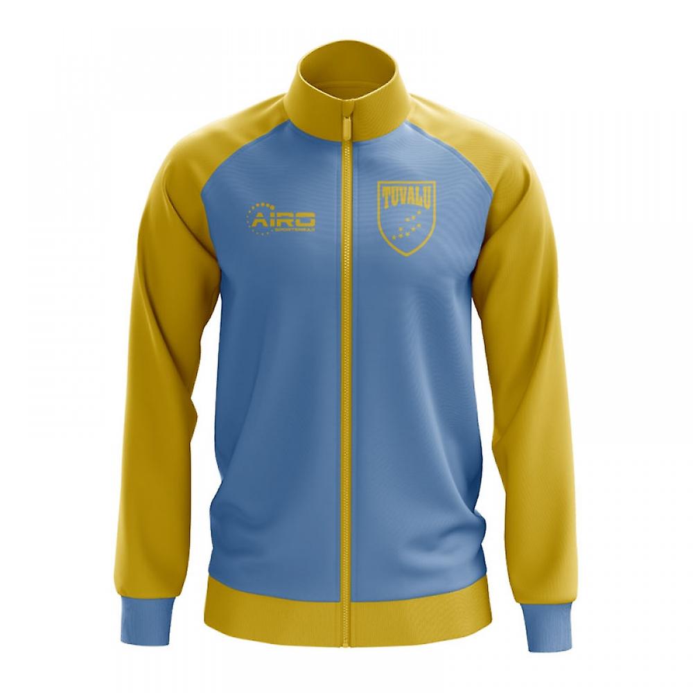 Tuvalu Concept Football Track Jacket (Sky)
