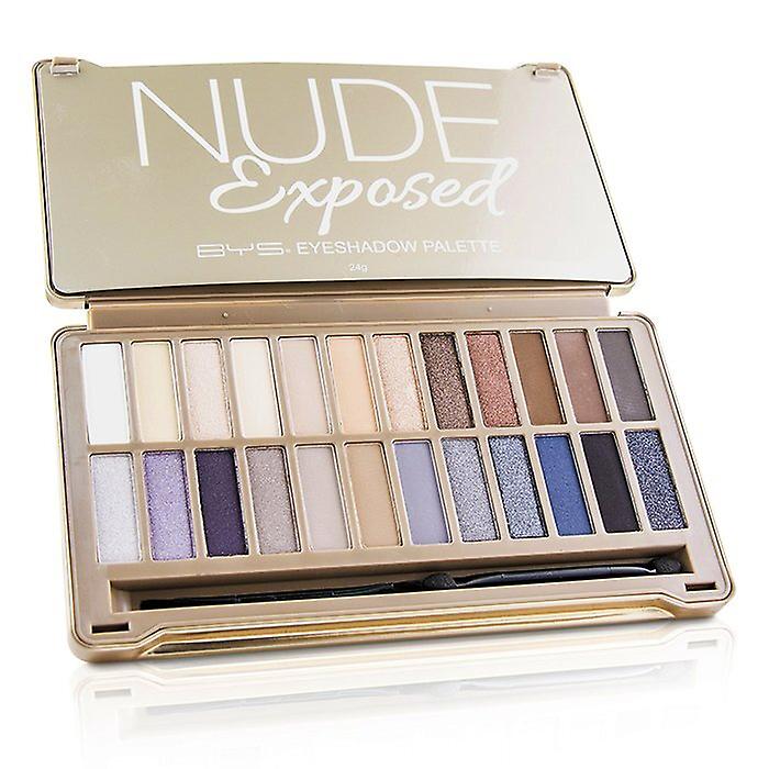 Bys Eyeshadow Palette (24x Eyeshadow, 2x Applicator) - Nude Exposed 24g/0.8oz