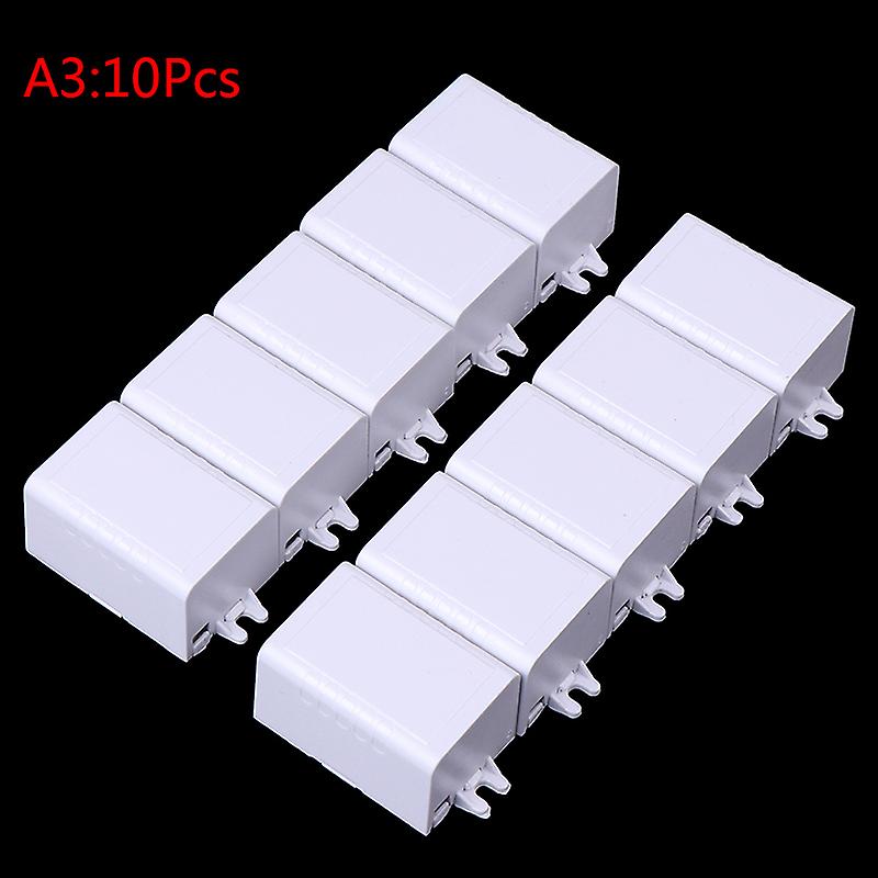 1/5/10pcs Mini Plastic Power Supply Shell Circuit Box Enclosure 35mm*24mm*20mm