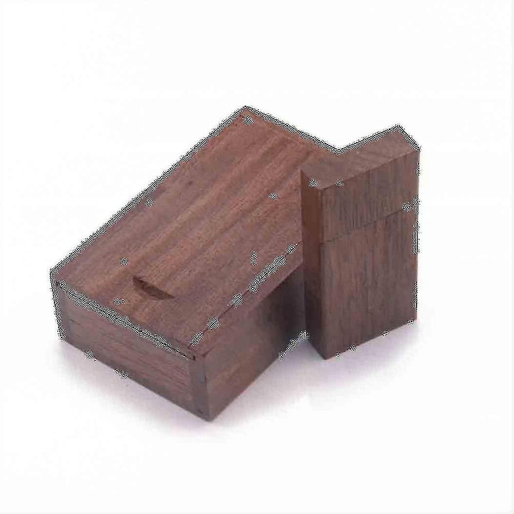 Usb Flash Drive 64gb Memory Stick U Disk External Storage Memory Portable Wooden Flash Drive With B
